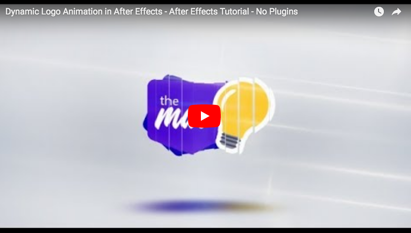Ae Tutorial Dynamic Logo Animation In After Effects Artist Connect